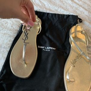 Saint Laurent sandals purchased in Paris